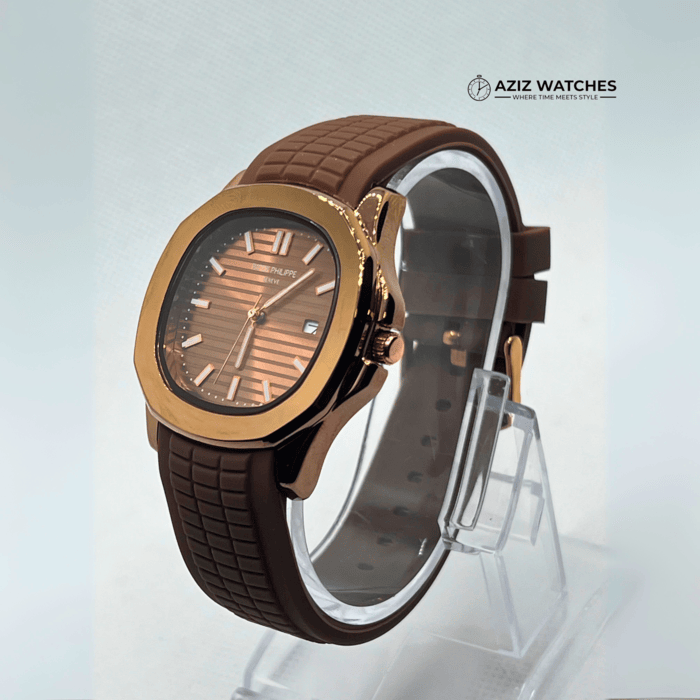 patek philippe brown - aziz watches