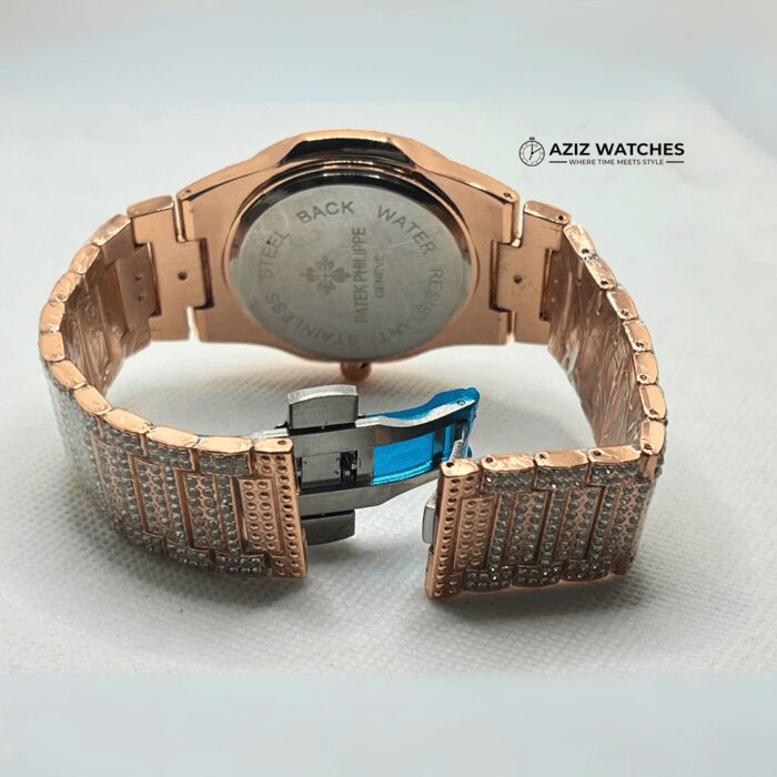 patek philippe diamond gold - aziz watches