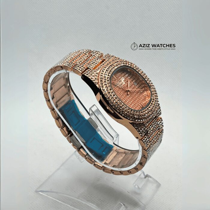 patek philippe diamond gold - aziz watches
