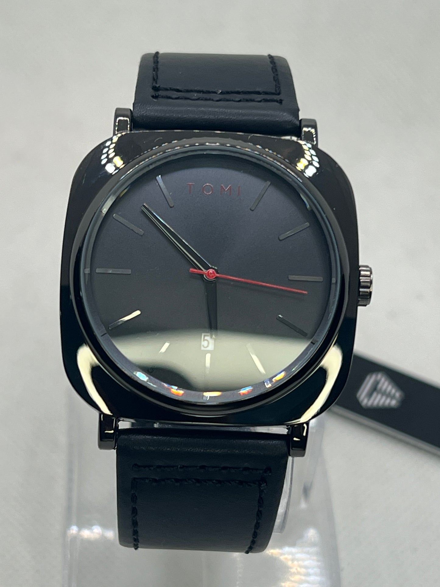 Tomi Watch Black with Date