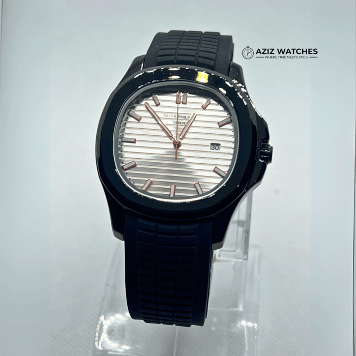 Patek Philippe Complete Black with Date and White Dial